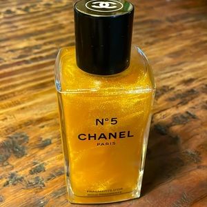 N•5 gold fragment body gel from Chanel